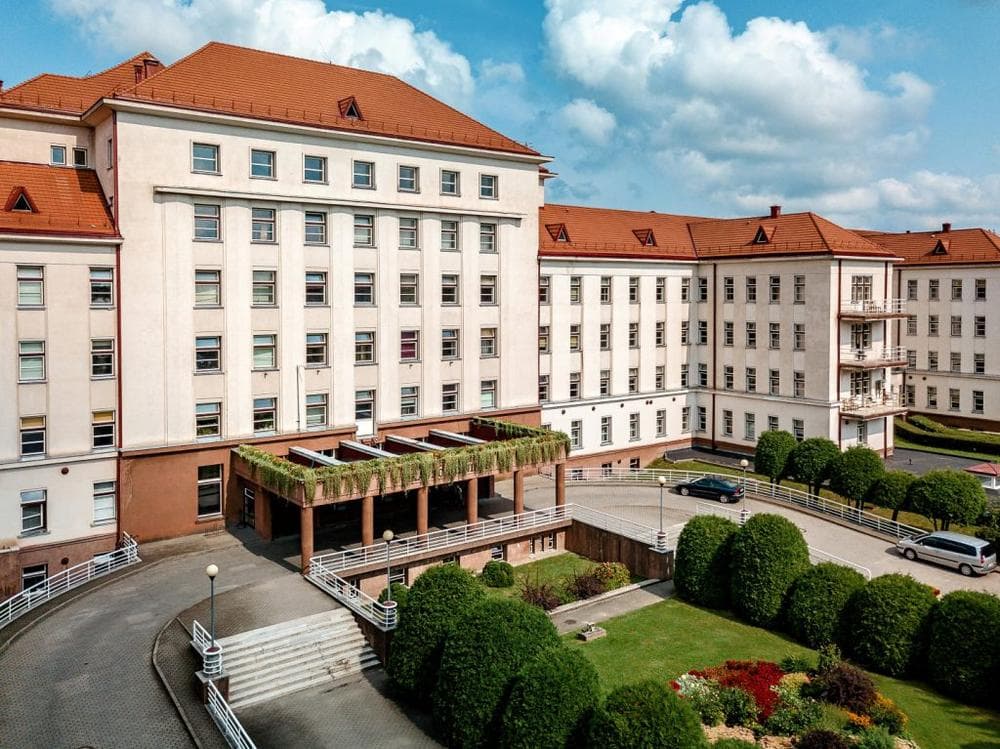 Lithuanian University of Health Sciences Building Front View